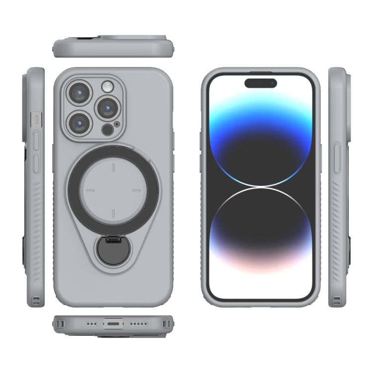 Ring Shield MagSafe TPU Phone Case with 360 Degree Rotating Holder, For iPhone 14 Pro, For iPhone 14 Pro Max, For iPhone 13 Pro Max, For iPhone 13 Pro