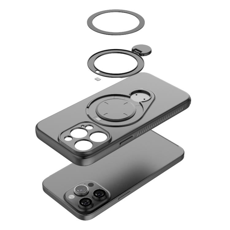 Ring Shield MagSafe TPU Phone Case with 360 Degree Rotating Holder, For iPhone 14 Pro, For iPhone 14 Pro Max, For iPhone 13 Pro Max, For iPhone 13 Pro