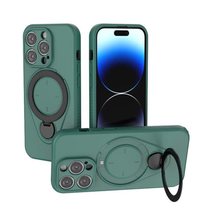 Ring Shield MagSafe TPU Phone Case with 360 Degree Rotating Holder, For iPhone 14 Pro, For iPhone 14 Pro Max, For iPhone 13 Pro Max, For iPhone 13 Pro