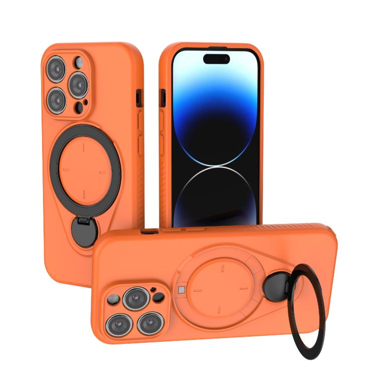 Ring Shield MagSafe TPU Phone Case with 360 Degree Rotating Holder, For iPhone 14 Pro, For iPhone 14 Pro Max, For iPhone 13 Pro Max, For iPhone 13 Pro