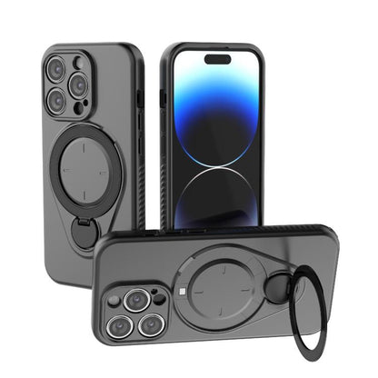 Ring Shield MagSafe TPU Phone Case with 360 Degree Rotating Holder, For iPhone 14 Pro, For iPhone 14 Pro Max, For iPhone 13 Pro Max, For iPhone 13 Pro