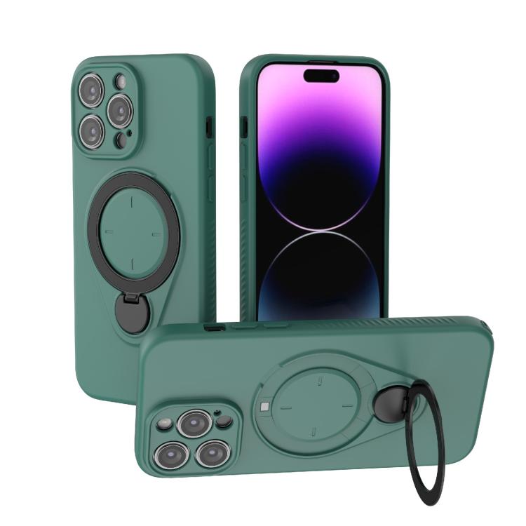 Ring Shield MagSafe TPU Phone Case with 360 Degree Rotating Holder, For iPhone 14 Pro, For iPhone 14 Pro Max, For iPhone 13 Pro Max, For iPhone 13 Pro