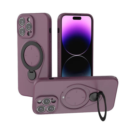 Ring Shield MagSafe TPU Phone Case with 360 Degree Rotating Holder, For iPhone 14 Pro, For iPhone 14 Pro Max, For iPhone 13 Pro Max, For iPhone 13 Pro