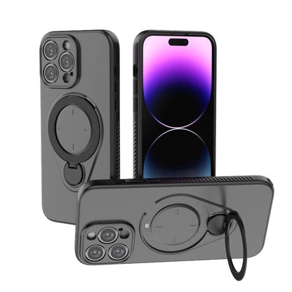Ring Shield MagSafe TPU Phone Case with 360 Degree Rotating Holder, For iPhone 14 Pro, For iPhone 14 Pro Max, For iPhone 13 Pro Max, For iPhone 13 Pro