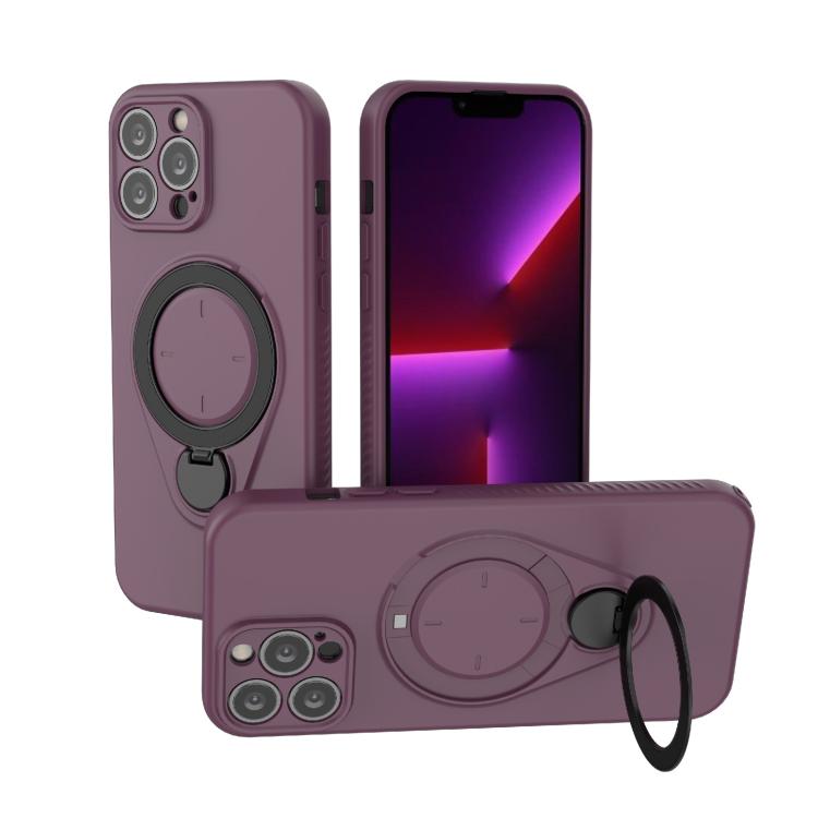 Ring Shield MagSafe TPU Phone Case with 360 Degree Rotating Holder, For iPhone 14 Pro, For iPhone 14 Pro Max, For iPhone 13 Pro Max, For iPhone 13 Pro