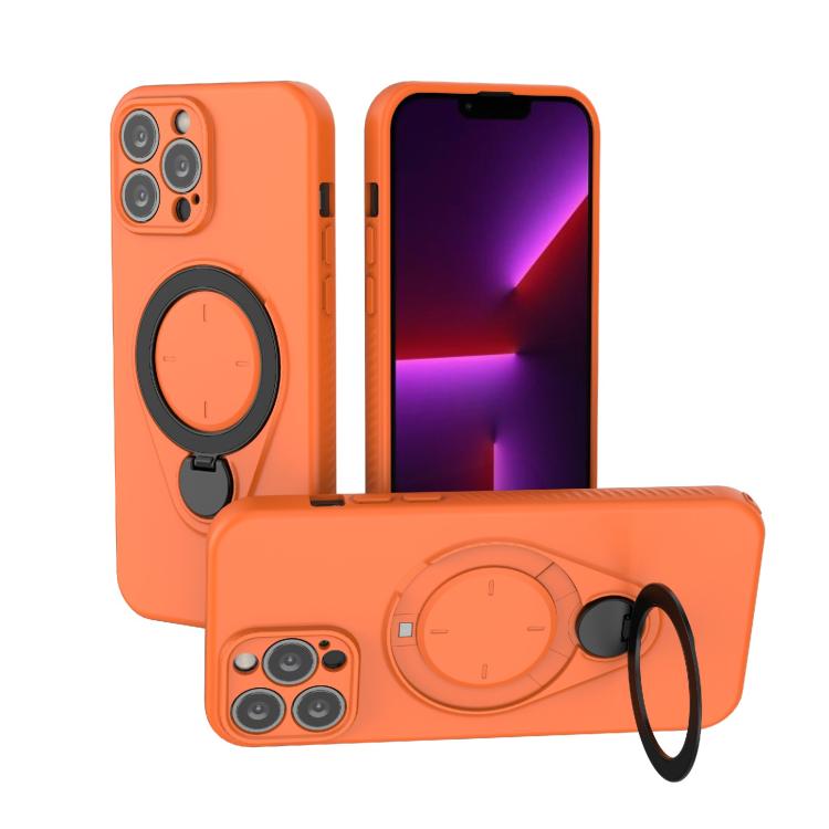 Ring Shield MagSafe TPU Phone Case with 360 Degree Rotating Holder, For iPhone 14 Pro, For iPhone 14 Pro Max, For iPhone 13 Pro Max, For iPhone 13 Pro