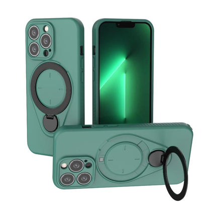 Ring Shield MagSafe TPU Phone Case with 360 Degree Rotating Holder, For iPhone 14 Pro, For iPhone 14 Pro Max, For iPhone 13 Pro Max, For iPhone 13 Pro