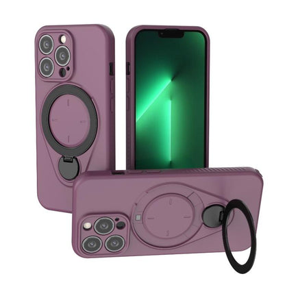 Ring Shield MagSafe TPU Phone Case with 360 Degree Rotating Holder, For iPhone 14 Pro, For iPhone 14 Pro Max, For iPhone 13 Pro Max, For iPhone 13 Pro