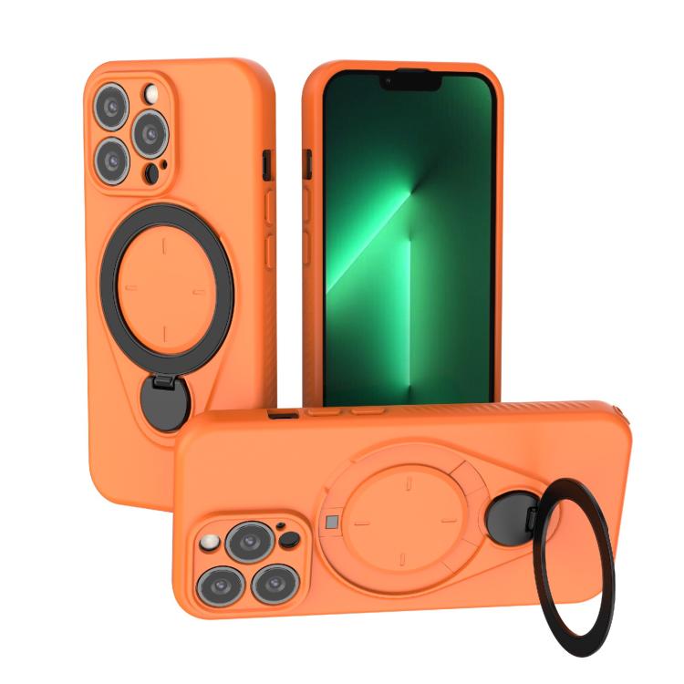 Ring Shield MagSafe TPU Phone Case with 360 Degree Rotating Holder, For iPhone 14 Pro, For iPhone 14 Pro Max, For iPhone 13 Pro Max, For iPhone 13 Pro