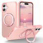 Skin-Feel Rotary Damping Bracket MagSafe Phone Case, For iPhone 17 Pro Max, For iPhone 17 Pro, For iPhone 17, For iPhone Air