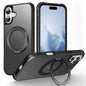 Skin-Feel Rotary Damping Bracket MagSafe Phone Case, For iPhone 17 Pro Max, For iPhone 17 Pro, For iPhone 17, For iPhone Air