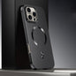 Frosted Magnetic Shield MagSafe Alloy Metal Phone Case, For iPhone 17 Pro Max, For iPhone 17 Pro, For iPhone 17, For iPhone Air, For iPhone 16 Pro Max, For iPhone 16 Pro, For iPhone 15 Pro Max, For iPhone 15 Pro