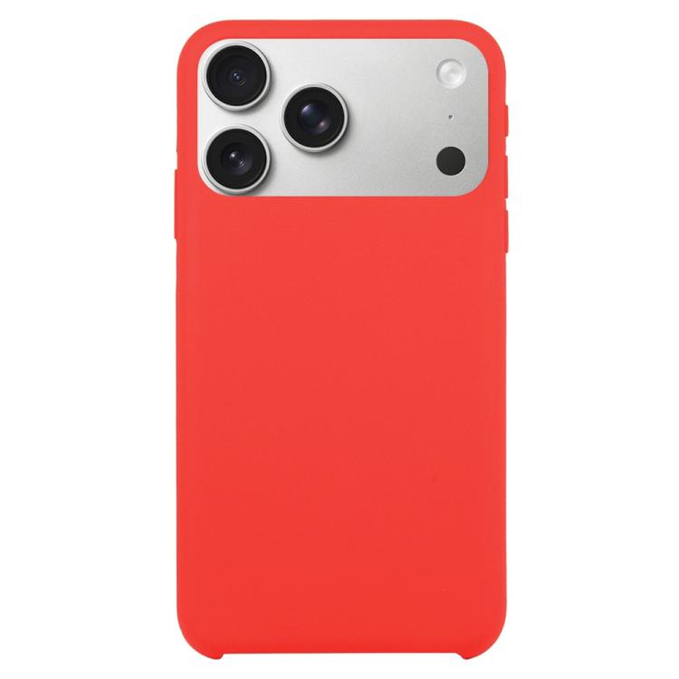 Solid Silicone Phone Case, For iPhone 17 Pro Max, For iPhone 17 Pro