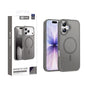 XDcase Metal Lens Frame Skin Feel Magnetic Phone Case, For iPhone 17 Pro, For iPhone 17