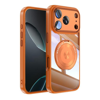 360 Holder Magsafe Acrylic Hybrid TPU Phone Case, For iPhone 17 Pro Max, For iPhone 17 Pro, For iPhone 17