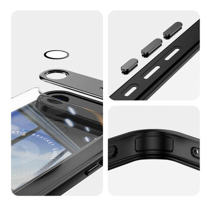 360 Holder Magsafe Acrylic Hybrid TPU Phone Case, For iPhone Air