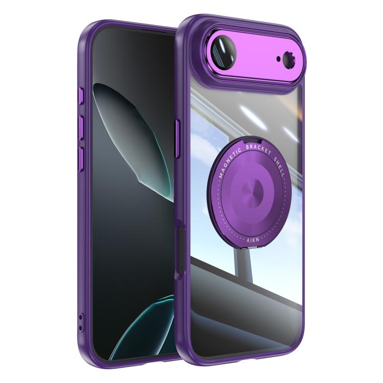 360 Holder Magsafe Acrylic Hybrid TPU Phone Case, For iPhone Air