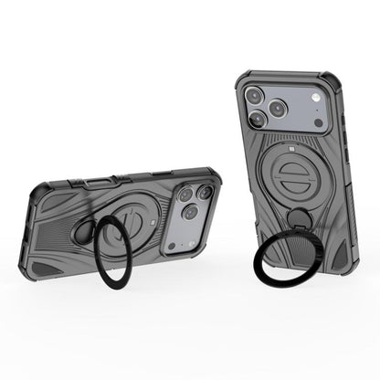 Star Ring Metallic Pivot Bracket Magnetic Phone Case, For iPhone 17 Pro Max, For iPhone 17 Pro, For iPhone 17, For iPhone Air