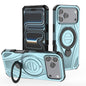 Star Ring Metallic Pivot Bracket Magnetic Phone Case, For iPhone 17 Pro Max, For iPhone 17 Pro, For iPhone 17, For iPhone Air