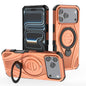 Star Ring Metallic Pivot Bracket Magnetic Phone Case, For iPhone 17 Pro Max, For iPhone 17 Pro, For iPhone 17, For iPhone Air