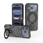 Star Ring Metallic Pivot Bracket Magnetic Phone Case, For iPhone 17 Pro Max, For iPhone 17 Pro, For iPhone 17, For iPhone Air