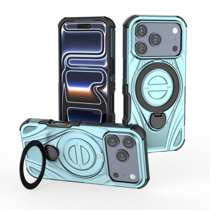 Star Ring Metallic Pivot Bracket Magnetic Phone Case, For iPhone 17 Pro Max, For iPhone 17 Pro, For iPhone 17, For iPhone Air