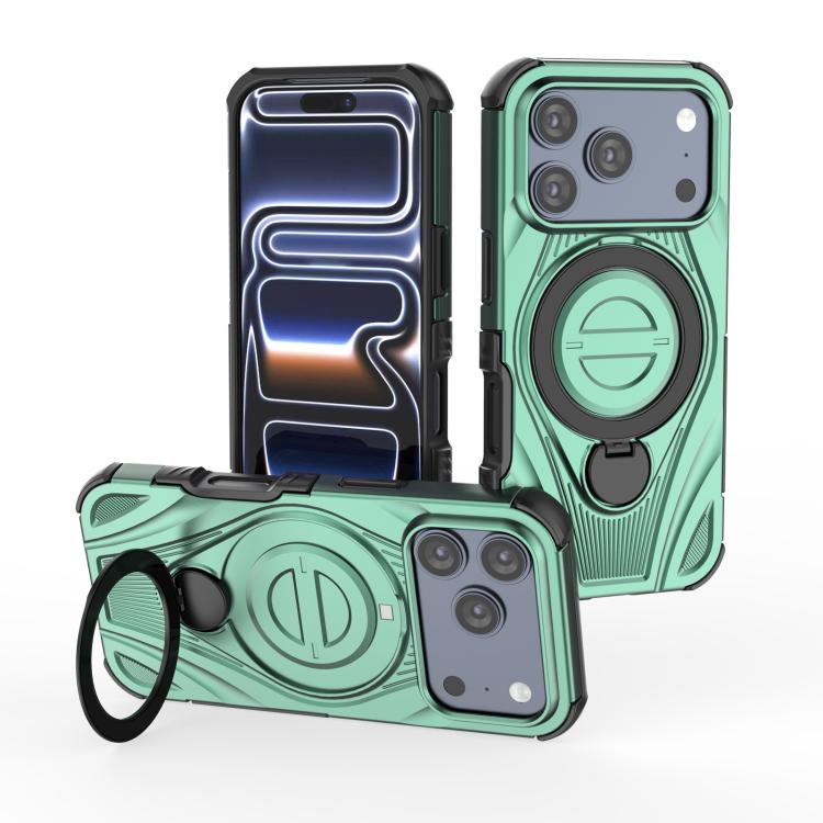 Star Ring Metallic Pivot Bracket Magnetic Phone Case, For iPhone 17 Pro Max, For iPhone 17 Pro, For iPhone 17, For iPhone Air