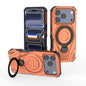 Star Ring Metallic Pivot Bracket Magnetic Phone Case, For iPhone 17 Pro Max, For iPhone 17 Pro, For iPhone 17, For iPhone Air
