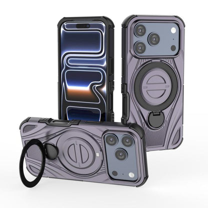 Star Ring Metallic Pivot Bracket Magnetic Phone Case, For iPhone 17 Pro Max, For iPhone 17 Pro, For iPhone 17, For iPhone Air