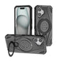 Star Ring Metallic Pivot Bracket Magnetic Phone Case, For iPhone 17 Pro Max, For iPhone 17 Pro, For iPhone 17, For iPhone Air