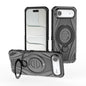 Star Ring Metallic Pivot Bracket Magnetic Phone Case, For iPhone 17 Pro Max, For iPhone 17 Pro, For iPhone 17, For iPhone Air
