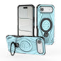Star Ring Metallic Pivot Bracket Magnetic Phone Case, For iPhone 17 Pro Max, For iPhone 17 Pro, For iPhone 17, For iPhone Air