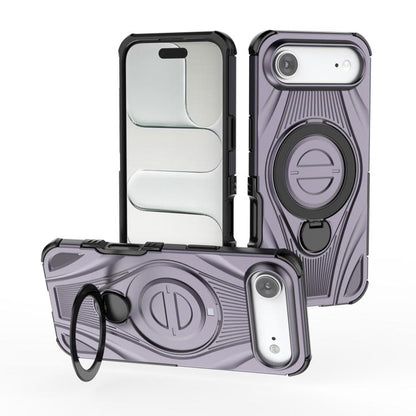 Star Ring Metallic Pivot Bracket Magnetic Phone Case, For iPhone 17 Pro Max, For iPhone 17 Pro, For iPhone 17, For iPhone Air