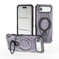 Star Ring Metallic Pivot Bracket Magnetic Phone Case, For iPhone 17 Pro Max, For iPhone 17 Pro, For iPhone 17, For iPhone Air