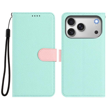 Detachable Litchi Texture Magnetic Side-Patch Vegan Leather Phone Case, For iPhone 17 Pro Max, For iPhone 17 Pro, For iPhone 17, For iPhone Air