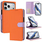 Detachable Litchi Texture Magnetic Side-Patch Vegan Leather Phone Case, For iPhone 17 Pro Max, For iPhone 17 Pro, For iPhone 17, For iPhone Air
