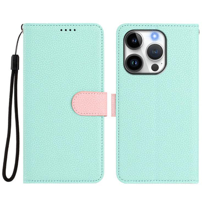 Detachable Litchi Texture Magnetic Side-Patch Vegan Leather Phone Case, For iPhone 16 Pro Max, For iPhone 16 Pro, For iPhone 16 Plus, For iPhone 16