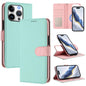Detachable Litchi Texture Magnetic Side-Patch Vegan Leather Phone Case, For iPhone 16 Pro Max, For iPhone 16 Pro, For iPhone 16 Plus, For iPhone 16