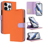 Detachable Litchi Texture Magnetic Side-Patch Vegan Leather Phone Case, For iPhone 16 Pro Max, For iPhone 16 Pro, For iPhone 16 Plus, For iPhone 16