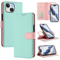 Detachable Litchi Texture Magnetic Side-Patch Vegan Leather Phone Case, For iPhone 15 Pro Max, For iPhone 15 Pro, For iPhone 15 Plus, For iPhone 15