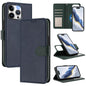 Detachable Litchi Texture Magnetic Side-Patch Vegan Leather Phone Case, For iPhone 12 Pro Max, For iPhone 11 Pro Max, For iPhone 11, For iPhone 11 Pro