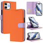 Detachable Litchi Texture Magnetic Side-Patch Vegan Leather Phone Case, For iPhone 12 Pro Max, For iPhone 11 Pro Max, For iPhone 11, For iPhone 11 Pro
