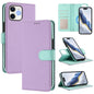 Detachable Litchi Texture Magnetic Side-Patch Vegan Leather Phone Case, For iPhone 12 Pro Max, For iPhone 11 Pro Max, For iPhone 11, For iPhone 11 Pro