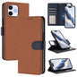 Detachable Litchi Texture Magnetic Side-Patch Vegan Leather Phone Case, For iPhone 12 Pro Max, For iPhone 11 Pro Max, For iPhone 11, For iPhone 11 Pro