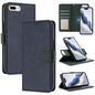 Detachable Litchi Texture Magnetic Side-Patch Vegan Leather Phone Case, For iPhone 8 Plus / 7 Plus