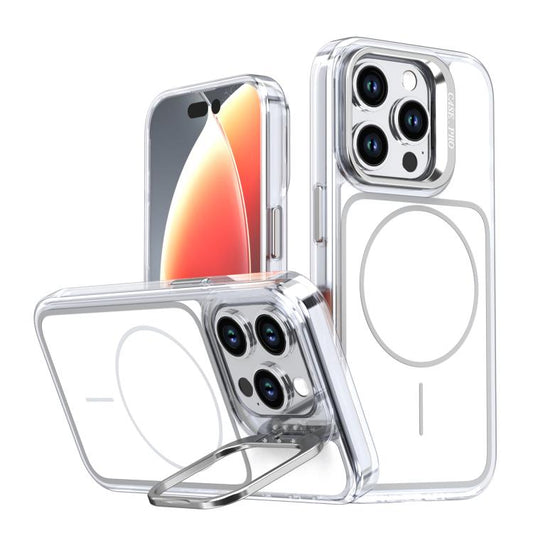 Bright Color Blocking Camera Bracket Magnetic Phone Case, For iPhone 15 Pro Max, For iPhone 15 Pro, For iPhone 15 Plus, For iPhone 15