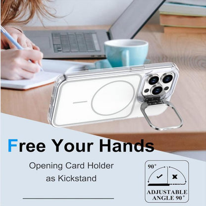 Bright Color Blocking Camera Bracket Magnetic Phone Case, For iPhone 13 Pro Max, For iPhone 13 Pro