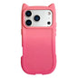 Gradient Cat Ear Design TPU Phone Case, For iPhone 17 Pro Max, For iPhone 17 Pro, For iPhone 17, For iPhone 16 Pro Max