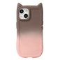 Gradient Cat Ear Design TPU Phone Case, For iPhone 14, For iPhone 14 Pro, For iPhone 14 Pro Max, For iPhone 13 Pro Max