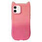Gradient Cat Ear Design TPU Phone Case, For iPhone 12 Pro, For iPhone 11 Pro Max, For iPhone 11, For iPhone 11 Pro